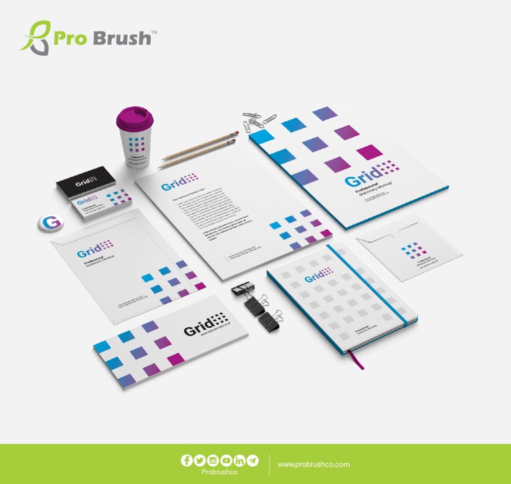 Branding & Identity Package Design - Pro Brush